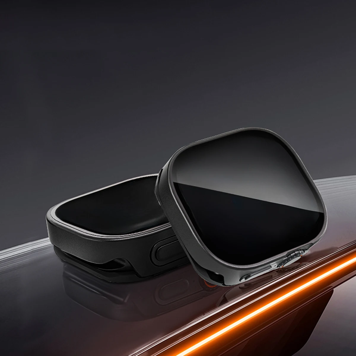 Premium Metal Full Coverage Waterproof Aluminum Alloy Watch Case