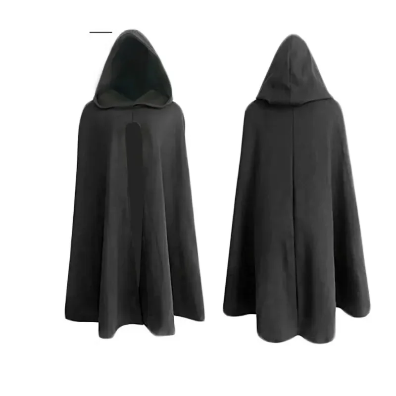 Medieval Cloak Pirate Wizard Death Open Cloak Cloak Warrior Role-playing Christmas Costume Anime Cos