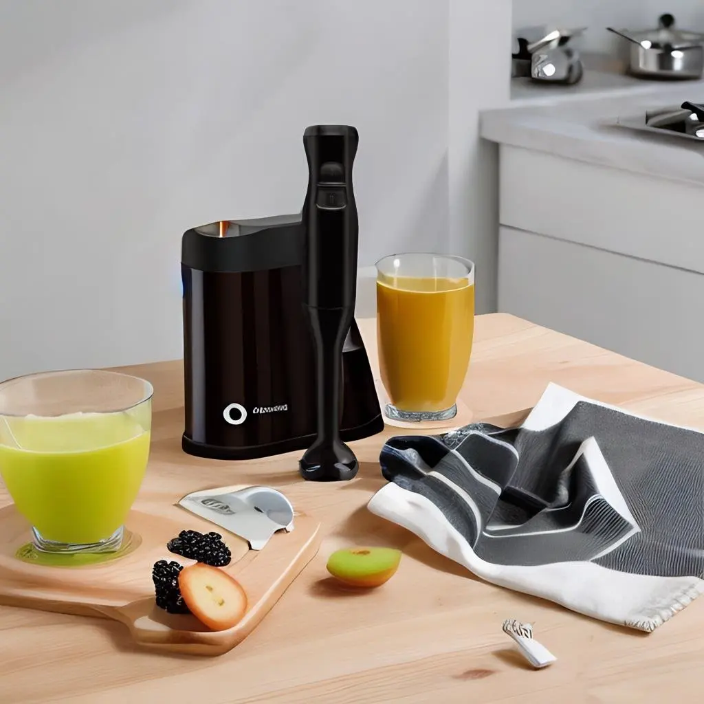 Hand blender Electric Immersion Hand Blender Mixer Chopper Ice Crushing 2-Speed Control One Hand Mixer kitchen accessories