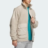 Adidas officiel véritable hiver nouvelle veste polaire en tricot unisexe IK7342 2