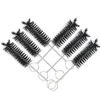 5pcs Durable 5cm Wire Tube Brush Metal Handle Steel Wire Soft Cleaning Brush Glass Hand Tool 2
