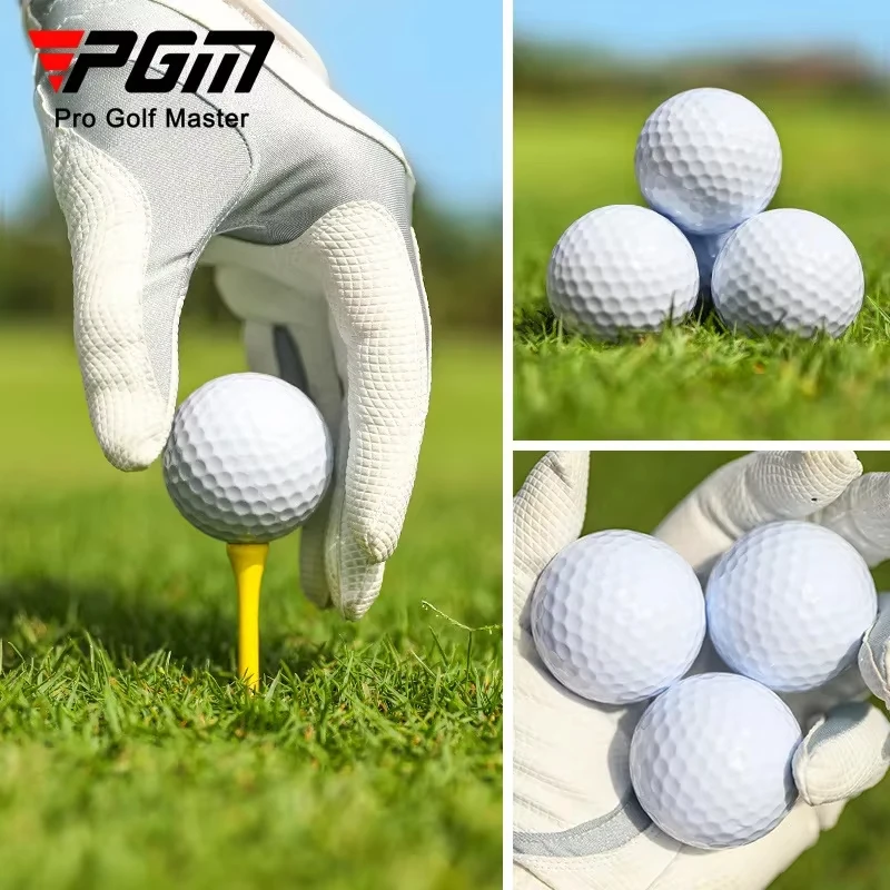 PGM 20pcs 2-Layer Golf Balls - 392 Dimple, Max Distance, Spin Control, Durable, Precision - for Golf Training & Play