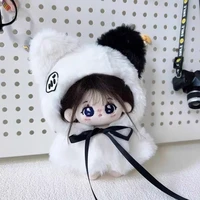 Cape de poupée mignonne adaptée aux vêtements de poupée en coton de 10/15/20cm, cape en poils d'imitation de lapin, décoration de poupée Doupeng 4
