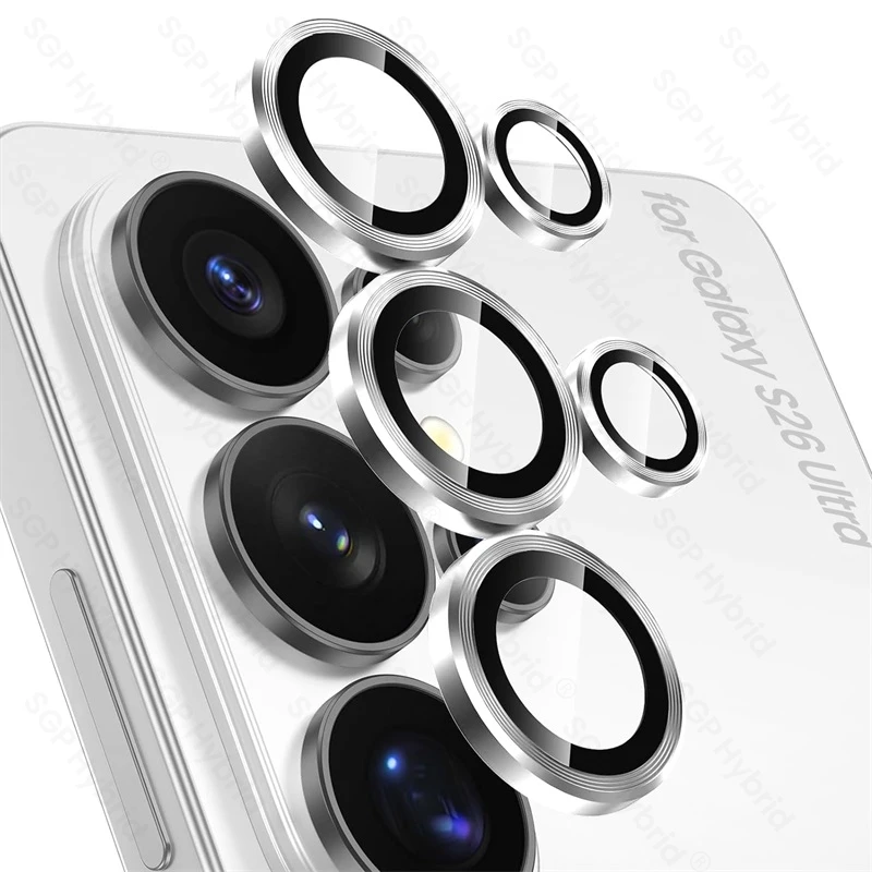 Premium Aluminum Alloy Ring Camera Glass Case - Enhanced Protection for Samsung Galaxy S26 Ultra 5G Lens