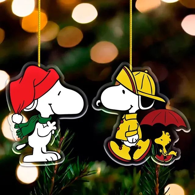 Llavero de acrílico Snoopy 3