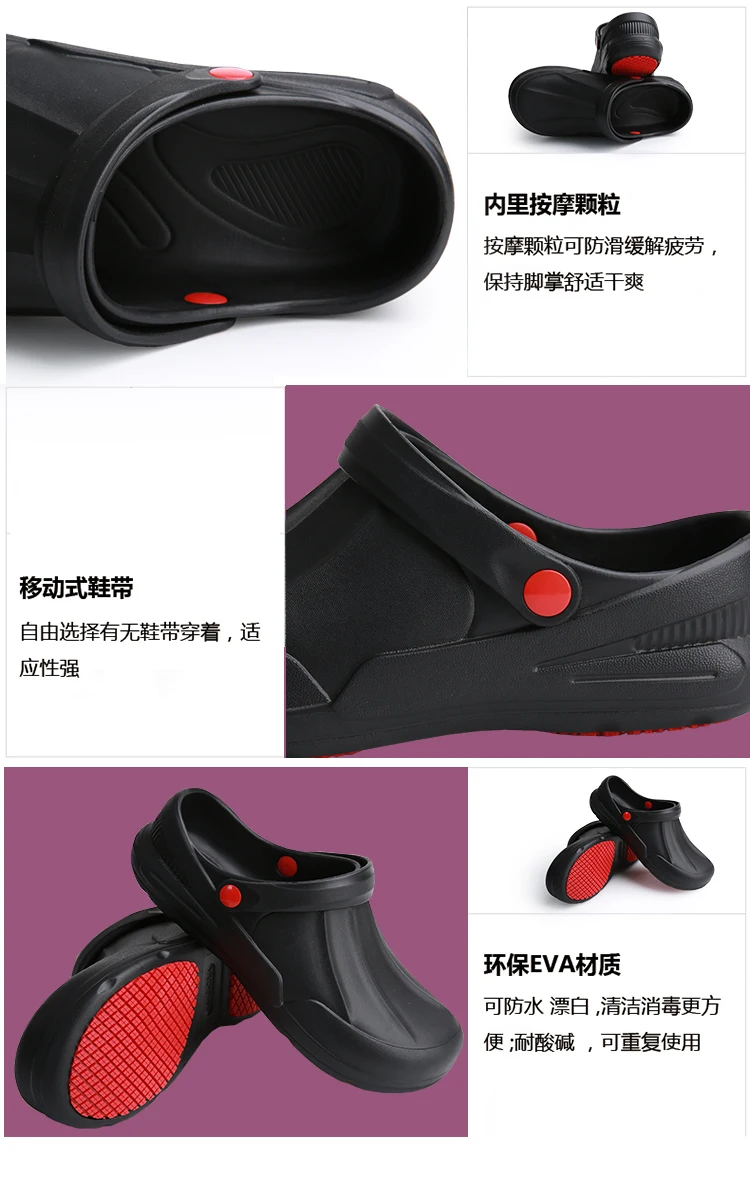 Jumpmore Frauen Schuhe Non-slip Küche Schuhe Arzt Professionellen Arbeits Schuhe Größe 35-47 – Detail 18