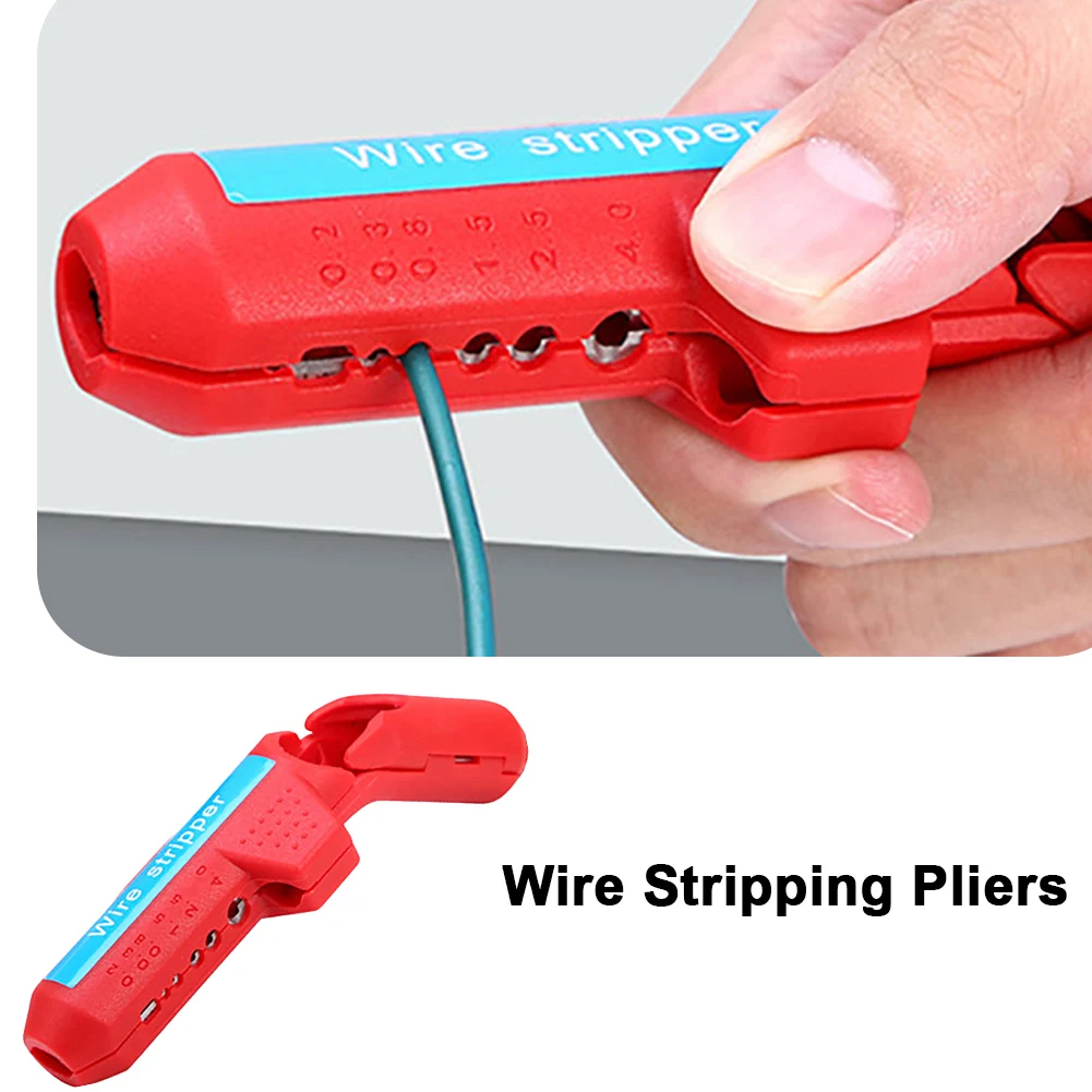 Wire Stripper Knife Crimper Pliers Crimping Tool Cable Stripping Knife Wire Cutter Multi Tools Cut Line Multifunctio