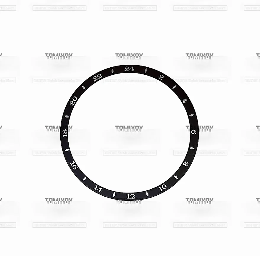 33MM*29MM Black Blue Yellow White Index Chapter Ring Fit For 39mm Watch NH35 Watch Case Presage Mechanical Watch