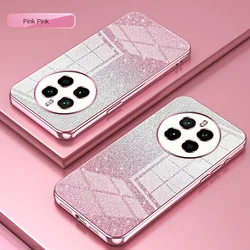 Glamorous Bling Glitter Slim Protective Back Case for Realme11Pro Plus (Pink)