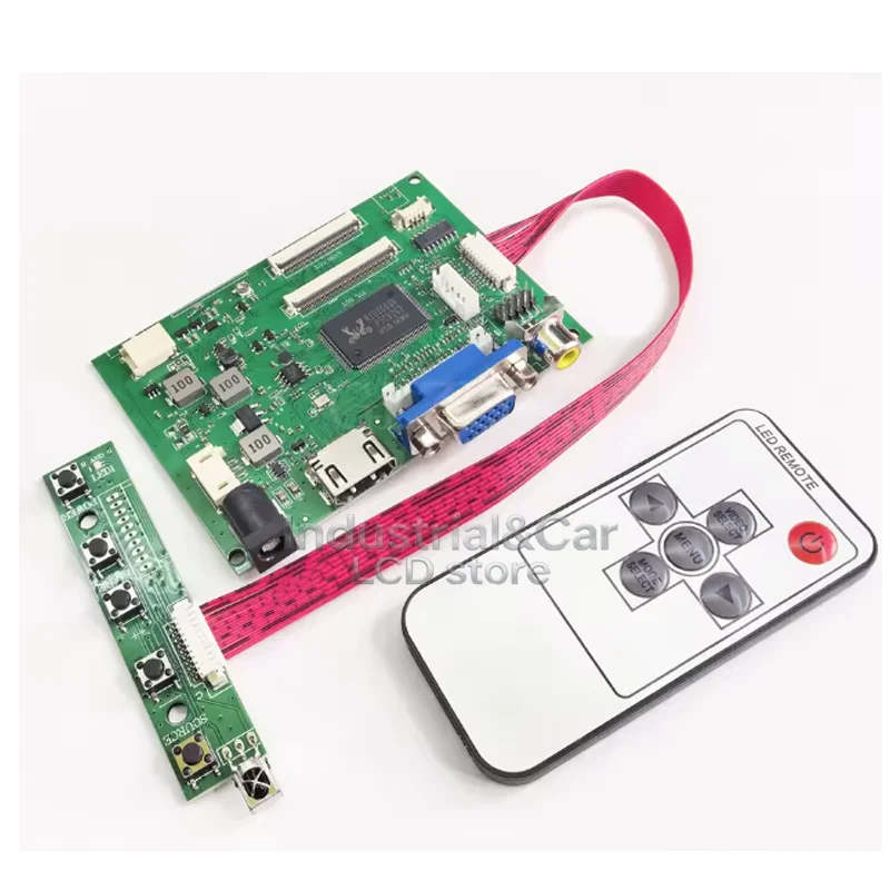AV HDMI VGA 컨트롤러 보드가있는 기존 5 인치 ZJ050NA-08C LCD 디스플레이 스크린 패널 640*480 ZJ050NA 08C