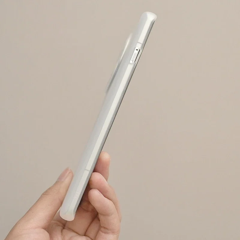 حافظة بسيطة لهاتف OnePlus 12 حافظة شفافة غير لامعة...