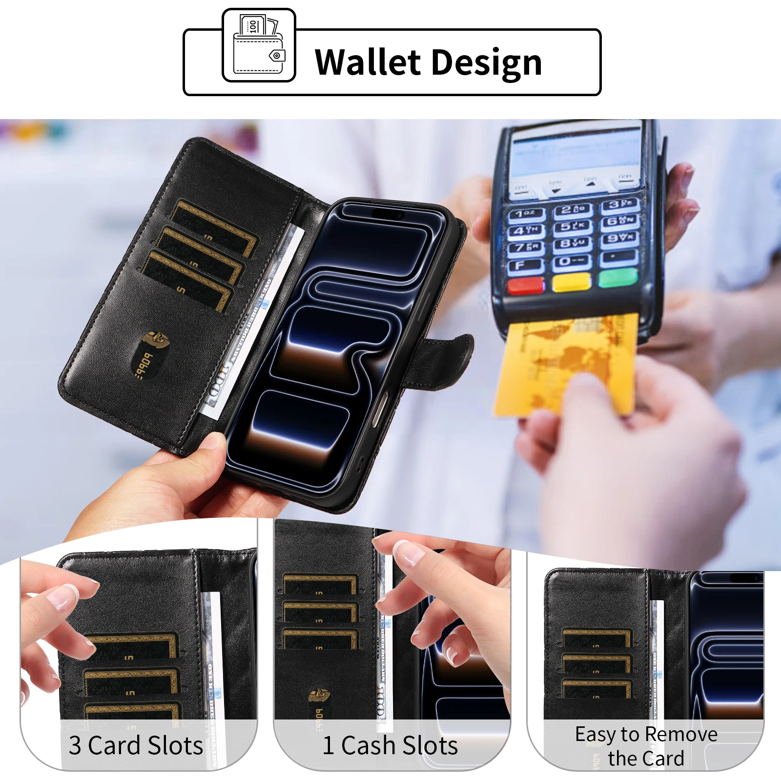 Leather Phone Case - Elegant Protection Cover