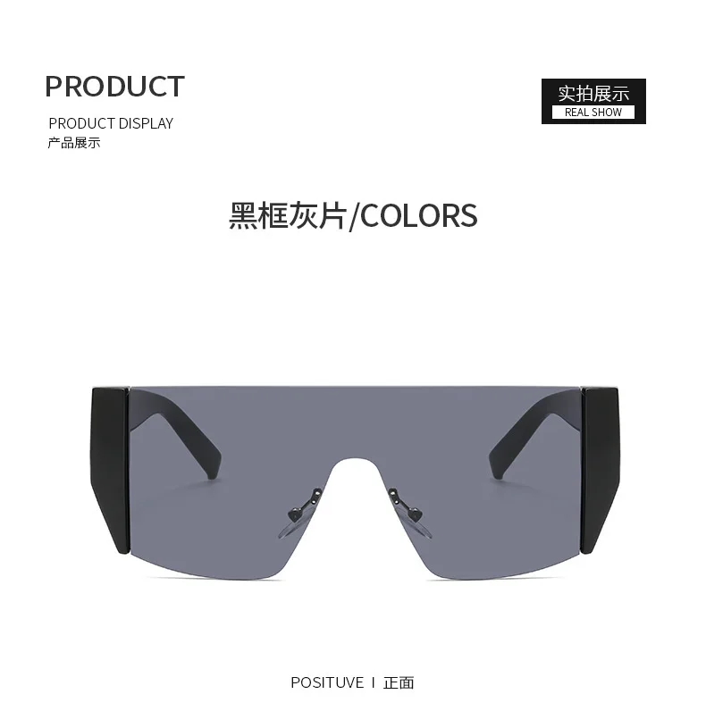 Classic Square Sunglasses For Women Flat Top Designer Shades Uv400_voghion.com