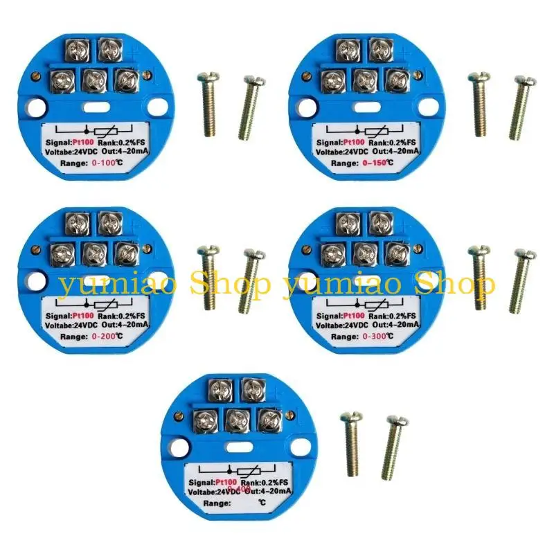 587B ����� �µ� �۽ű� 4-20MA ��ȣ ��� PT100 ��Ȯ�� ���������� ���� 0-400 �� �µ� ����