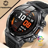 2026 New Smart Watch Men 800mAh Ultra Long Battery Life IP68 Waterproof Outdoor Sport Watches Bluetooth Call Military Smartwatch