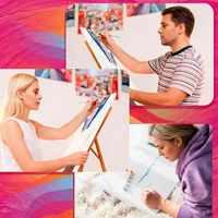 Huacan Oil Painting By Numbers Cat DIY Paint By Number Adult Kit Kitten Digital Oil Painting Kit Animal Home Decoration Modern 6
