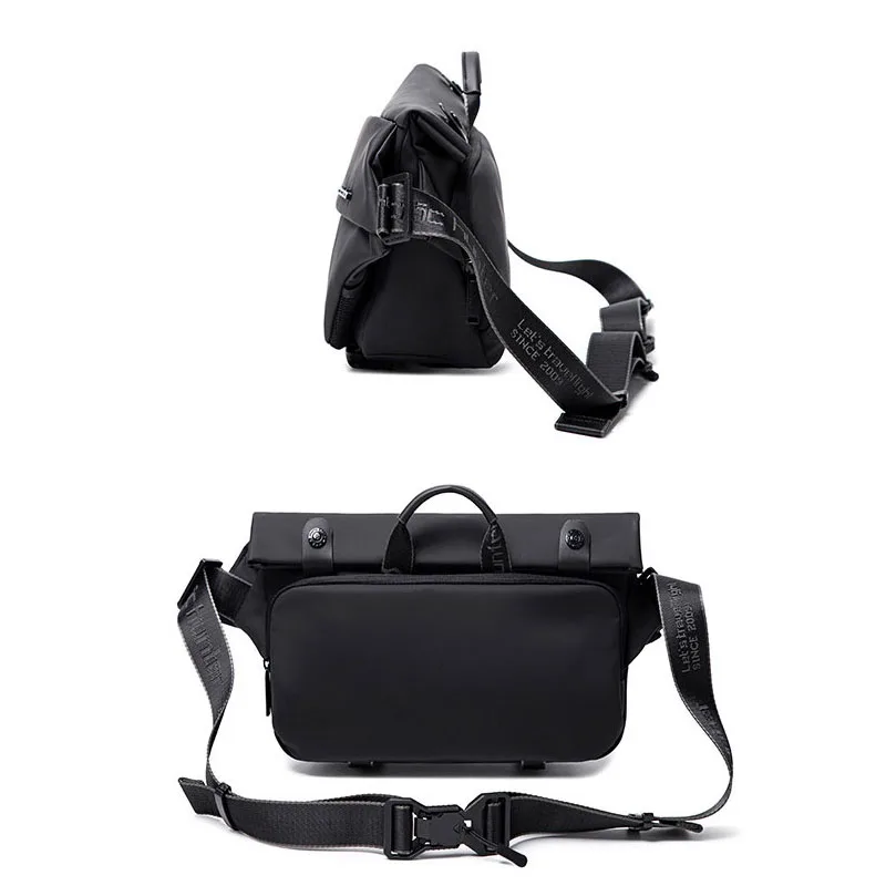 ARCTIC HUNTER YB00046 Men Crossbody Bag Men's Waterproof Strap Chest Bag Outdoor Casual Shoulder Bag Boys' Daily Travel Bag - Image 6