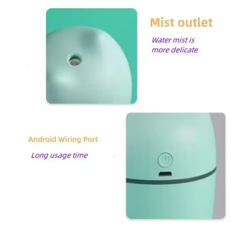 Portable Mini USB Humidifier for Home, Office, and Dormitory Use