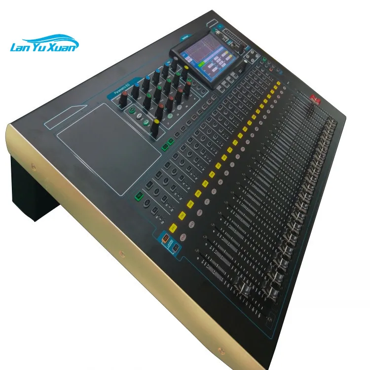 

VX-32 USB Professional Audio mixer DJ Sound System 100mm motorised Fader new design Digital Live console Mixer