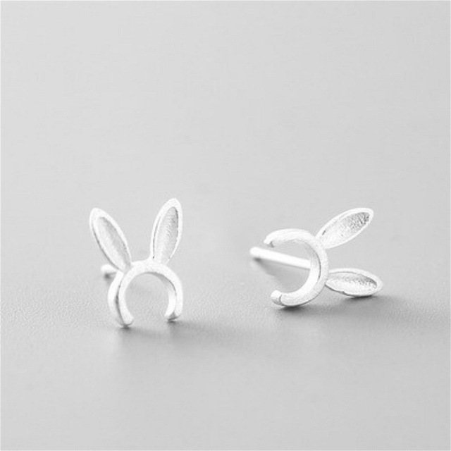 Minimalism Mini S925 Silver Earrings Gold Plated Stud Earring Star Moon Korea Women Earrings 2022 Cute Trend For Teens