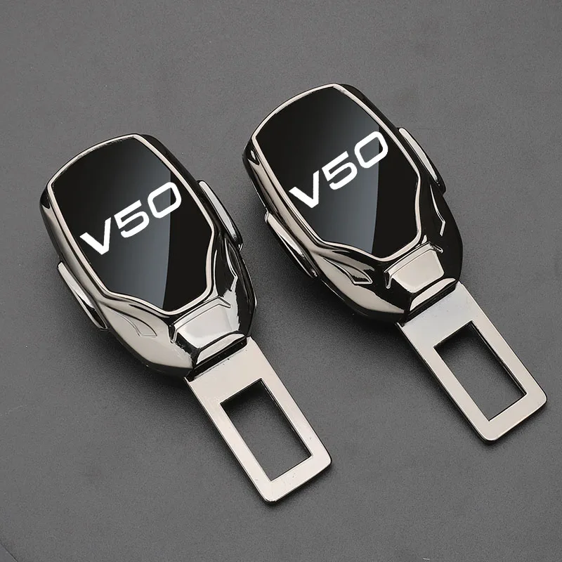 

Car Interior Accessories Auto Logo Custom Seat Belt Buckle Clip For Volvo V50 car accesorios