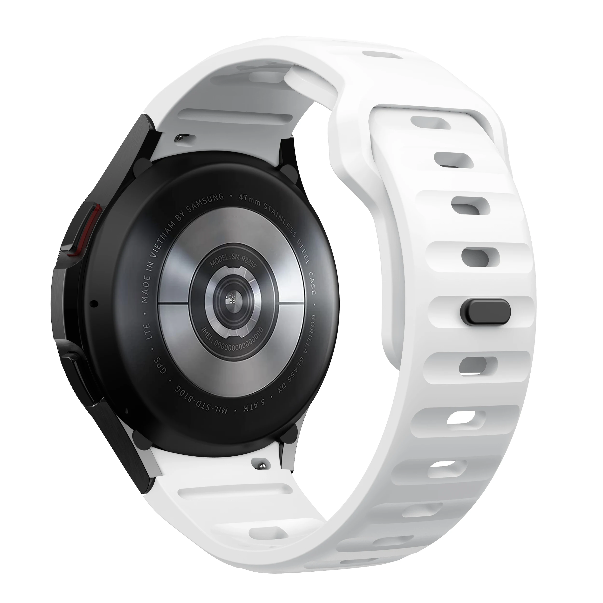 Silicone Strap for Samsung Galaxy Watch 7/6 Classic 47mm 43mm/4 classic 46mm 42 Bracelet Galaxy Watch 6/5pro 45mm/4/7 40mm 44mm_voghion.com
