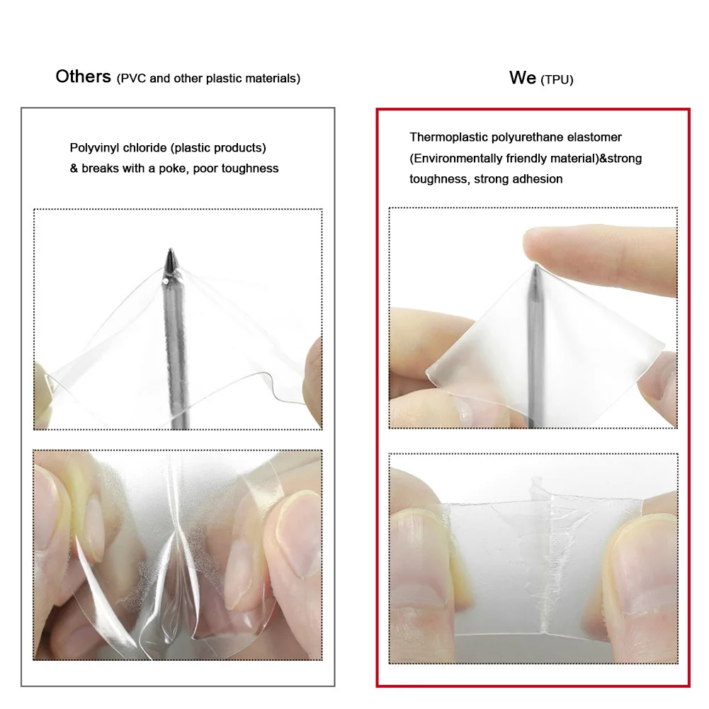 1M Roll TPU Pool Repair Patch Kit Multifunctional Waterproof Pool Repair Tape for Air Mattress Bounce House Swimming Ring