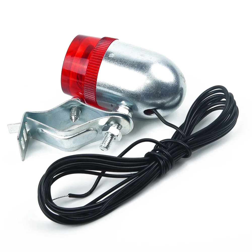 

Lamp Bike Taillight Light Parts Retro 12V 6W Classic Dynamo Bulb Indicator Night Rear Safety Spiral Shape Cable Clip.Bracket