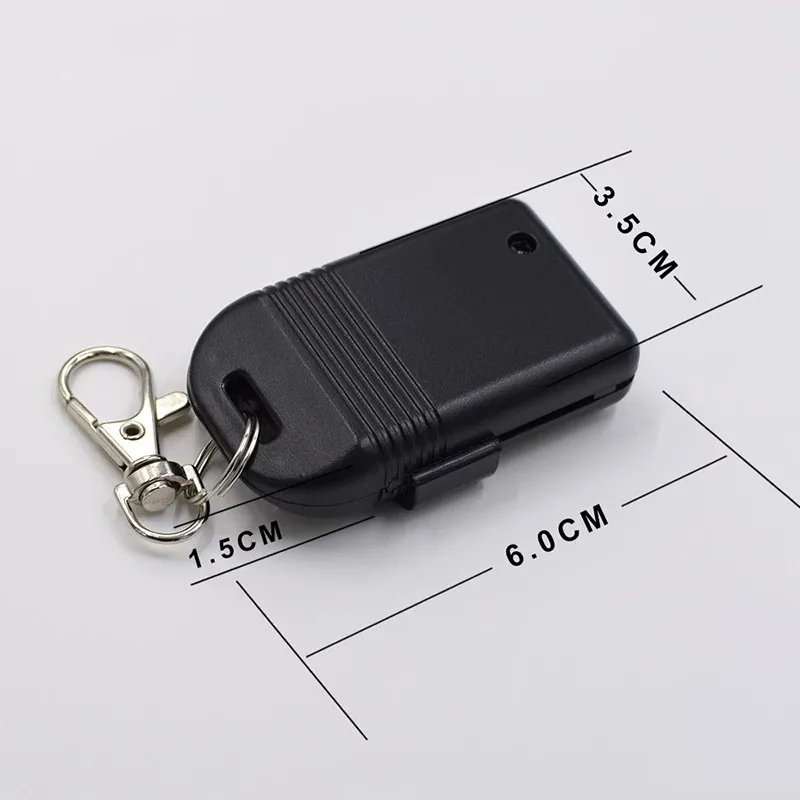 8 Dip Switch 433Mhz 330mhz Smart Copy Remote Control Fixed Code 2 CH Duplicator For Gate Garage Door Opener or Alarm System 2