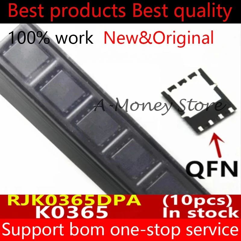 

(10pcs)RJK0365 K0365 RJK0365DPA QFN-8