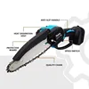 Makita 6in/8in Chainsaw Electric Lithium battery Woodworking Pruning One-handed Garden Tool Rechargeable Small Wood Spliting 3