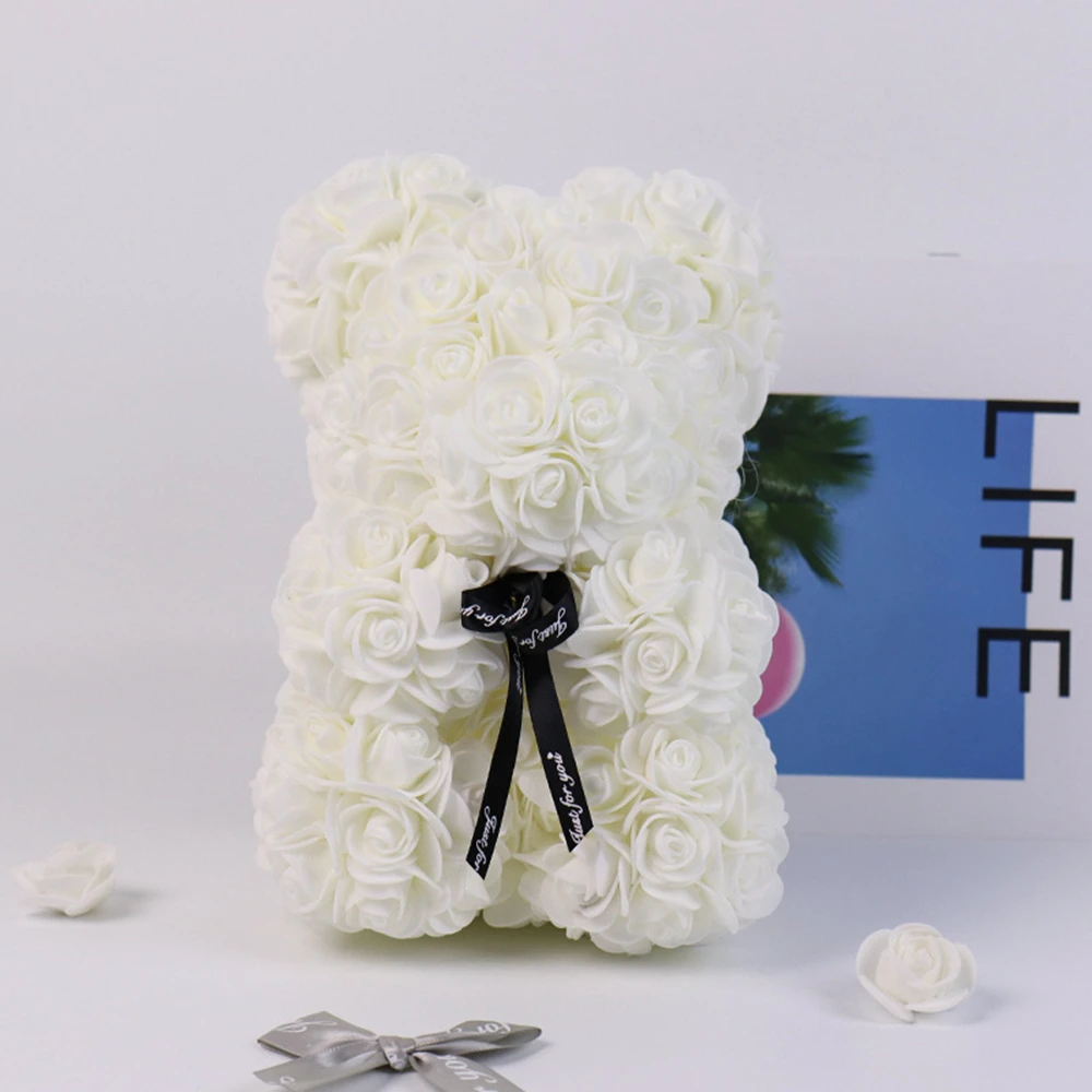 Ewige Rose Konservierte Blume Mit Geschenkbox, Handgemachte Künstliche Blumenrose Geschenke Für