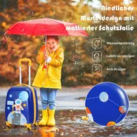 Ensemble de bagages pour enfants en 2 pièces avec poignées extensibles pour enfants 1