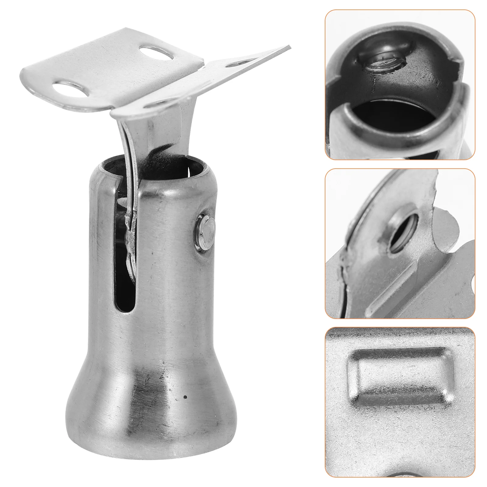 

4PCS Rust-proof Handrail Support Sturdy Stainless Steel Stair Railing Bracket