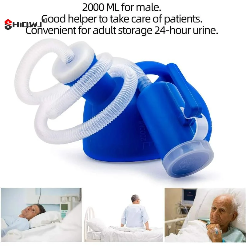 흘림 방지, 휴대용 2000ML 남녀공용 소변병 - 가정, 캠핑, 자동차 여행 필수품
