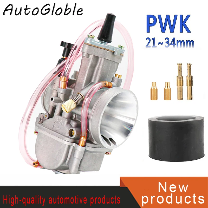 2T 4T Universal Keihin Koso Oko Motorcycle PWK Carburetor 34mm With Power Jet For Racing Motor