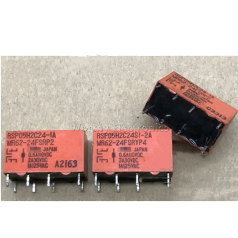 

Бесплатная доставка, 10 шт./партия, NEC MR62-24KSR 2 on 2 off 8PIN, реле