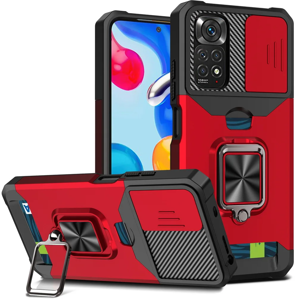 SEAHAI Cover per Xiaomi Redmi Note 12 4G, [Militare Anti-Caduta] Cornice Paraurt