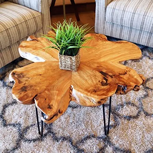 

Edge Coffee Table, (Style D) Small coffee table Table top Small end table Tea table Mesas End table for bedroom Bluetooth speake
