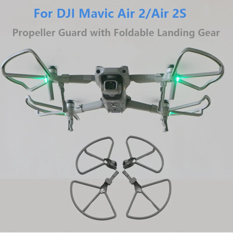 

Propeller Guard for DJI Mavic Air 2/2S Drone Protective Cover w Foldable Landing Gear For Mavic air2/Mavic Air 2S Accessories