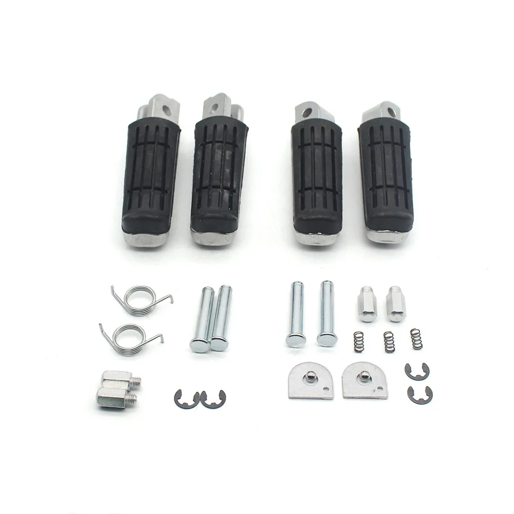 

Motorcycle Front and Rear Pedals for YAMAHA YZF-R1 MT-07/09 FJR1300 XJ900 FZ1/6/8 XV1700 Footrests Pegs Repair Replacement Parts