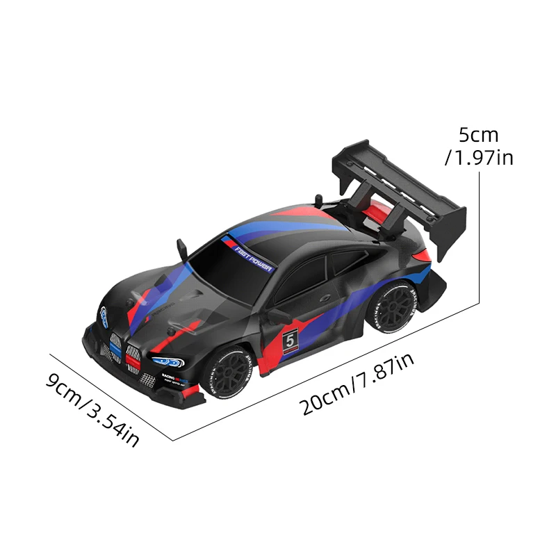 RC Car 4WD 1/24 Remote Control Cars 2.4G Radio High Speed Drift Racing High Speed Truck RTR Vehicle Toy Gift for Kids Children