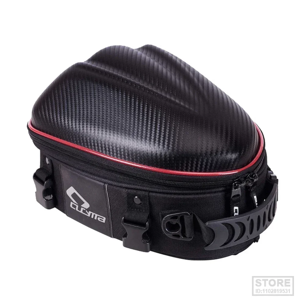 

CUCYMA Motorcycle Tail Bag Luggage Moto Saddle Waterproof Tank Motocross Motorbike Shoulder Rear Seat Trunk Backpack