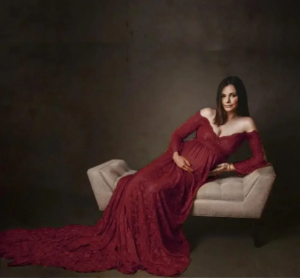 long-maternity-dresses-for-photo-shoot-sexy-lace-fancy-pregnancy-dresses-flare-sleeve-pregnant-women-maxi-gown-photography-props