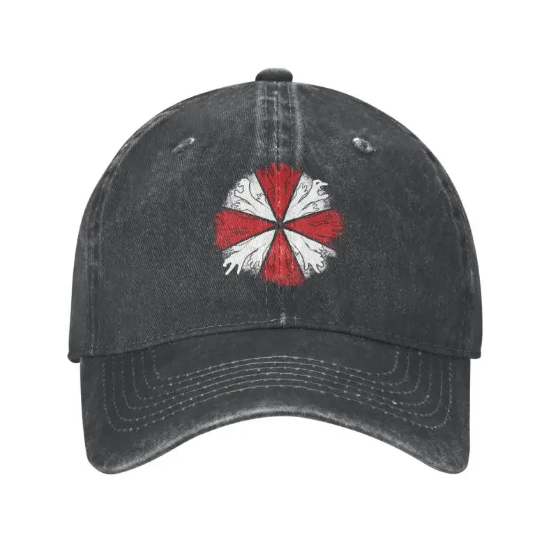 

Punk Cotton Umbrella Corporations Hands Baseball Cap Women Men Breathable Video Game Dad Hat Outdoor