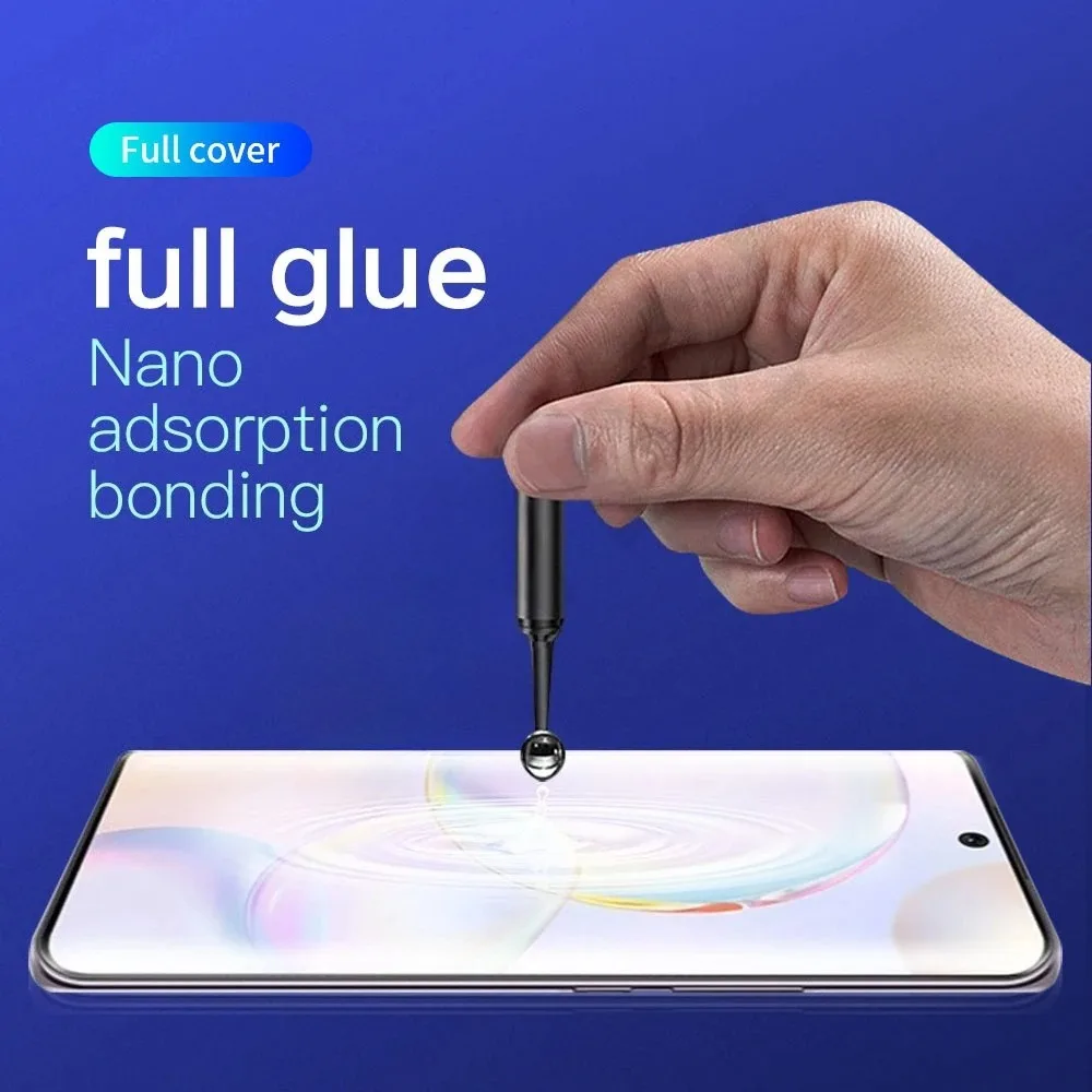 Premium Full Glue UV Tempered Glass Screen Protector