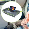 Kids Airplane Tray Foldable Airplane Portable Table Lightweight Travel Tray For Kids Car Seat Airplane Must Haves For Kids Toys 2