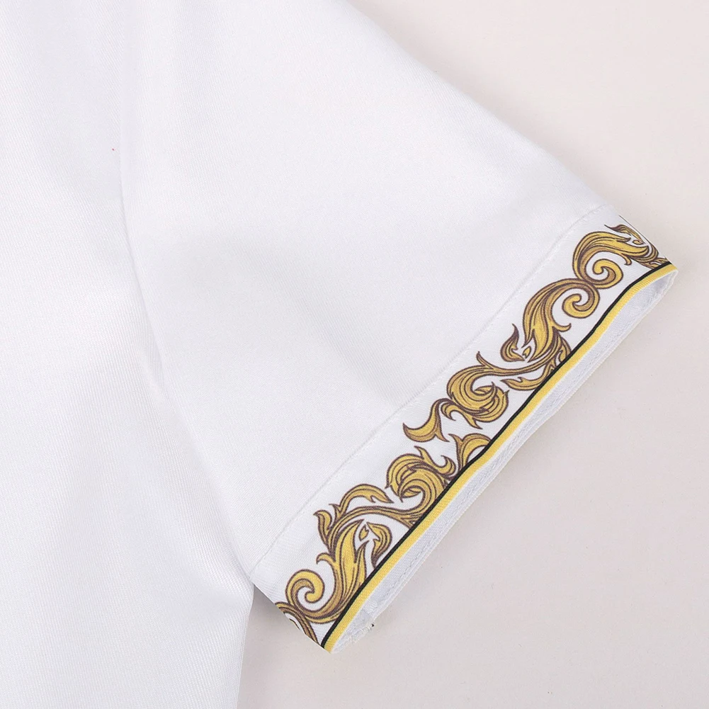 

Комплекты, гавайский костюм, повседневный Удобный Повседневный праздничный костюм с отложным воротником и короткими рукавами, легкая эластичная модная уличная одежда