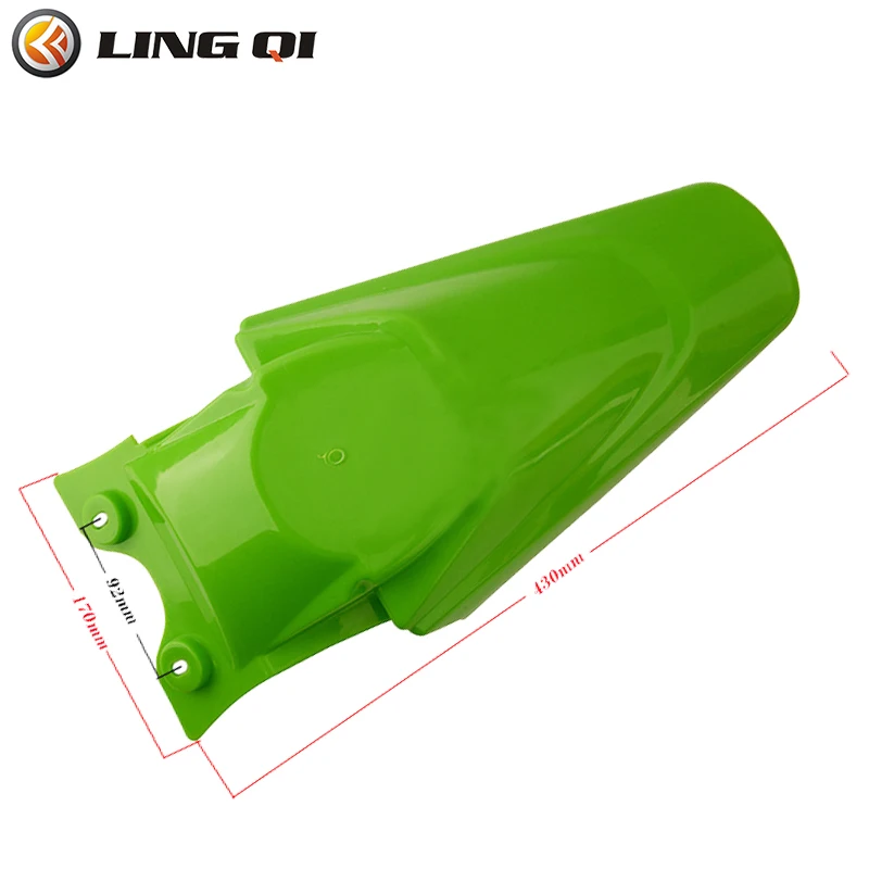Motorcycle Rear Mudguard Fairing Body Plastic Cover Kit For KLX110 Motocross Dirt Bike Pit Bike KX65