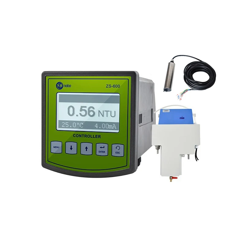 

ZS-600 Industrial on-line turbidity meter Turbidimeter for water treatment Turbidity Sensor 4-20ma Turbidimeter Probe